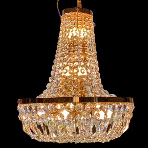 Continental Twelve Light Crystal Chandelier image-1