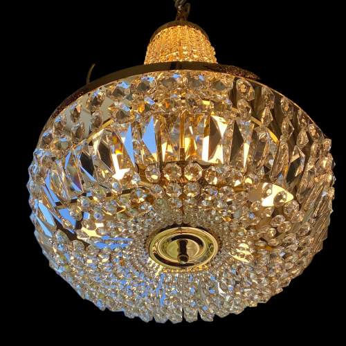 Continental Twelve Light Crystal Chandelier image-3