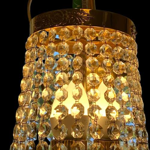 Continental Twelve Light Crystal Chandelier image-4