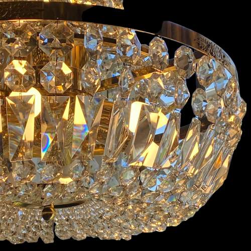 Continental Twelve Light Crystal Chandelier image-6