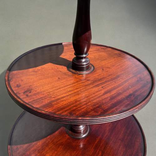 A George III Period Mahogany Dumb Waiter image-2