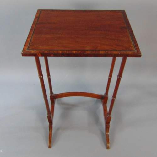 A Quality Nest of Four Antique Mahogany Tables image-3