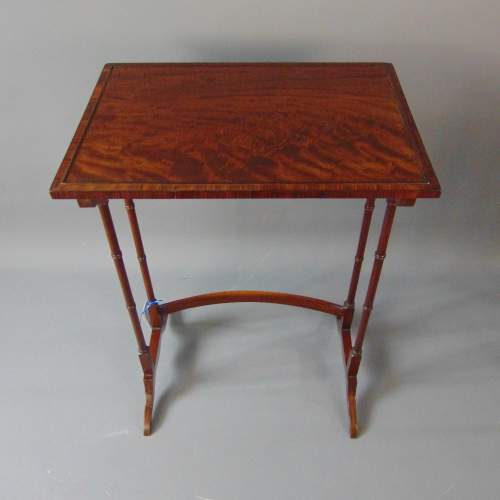 A Quality Nest of Four Antique Mahogany Tables image-6