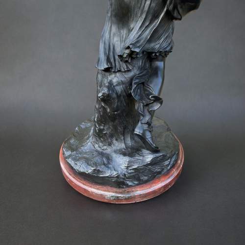 A Large Scale 19th Century French Figure depicting Diana The Huntress image-6
