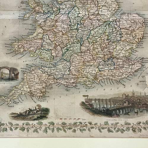 Framed Map of England and Wales image-3