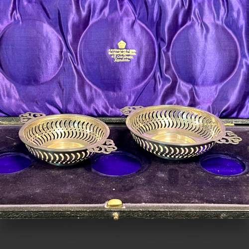 Boxed Trio of Silver Dishes image-3