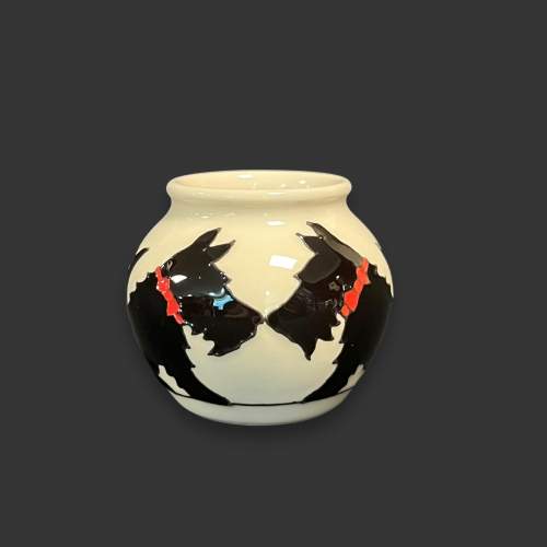 Boxed Moorcroft Canine Companions Vase image-2
