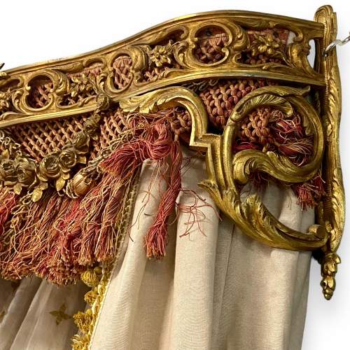 Stunning French Antique Ciel De Lit Bed Canopy image-6