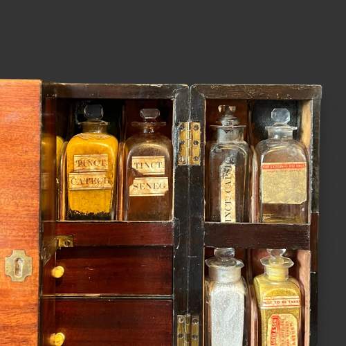 19th Century Mahogany Apothecary Cabinet image-3
