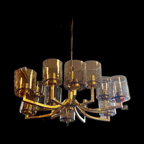 1970s Chandelier attributed to Hans Agnes Jakobsson image-4