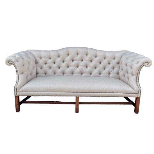 Georgian style Upholstered Sofa image-1