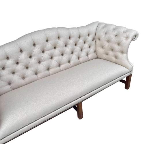 Georgian style Upholstered Sofa image-4