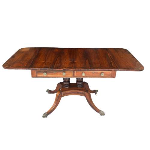 A Fine Rosewood Sofa Table image-2