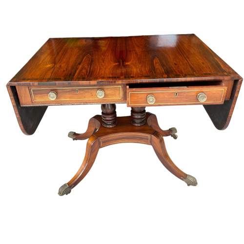 A Fine Rosewood Sofa Table image-3