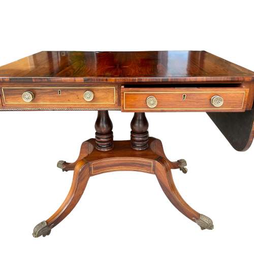 A Fine Rosewood Sofa Table image-6