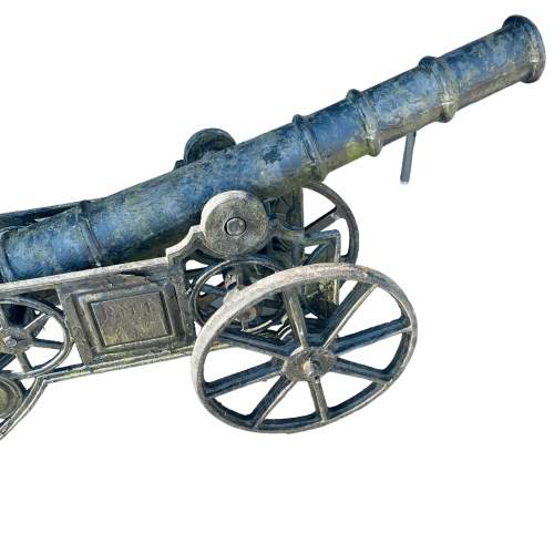 Cast Iron Garden Cannon image-3