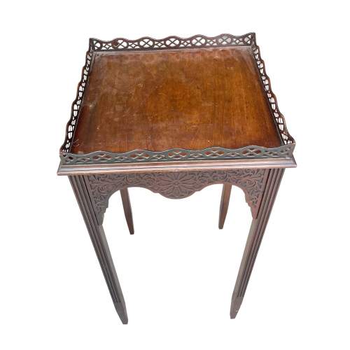 Chippendale style Lamp Table image-2