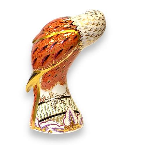 Royal Crown Derby Paperweight of a Red Kite image-3