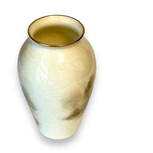 Royal Worcester Pheasants Vase by James Stinton image-4