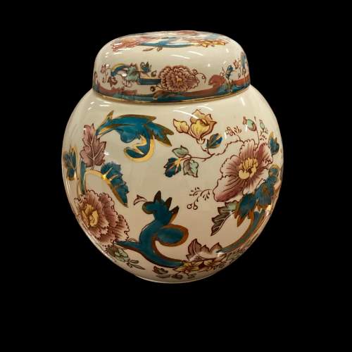 Rare Masons Ginger Jar in the Java Pattern image-2