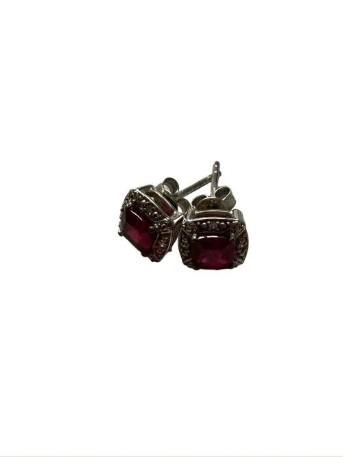 Madagascon Ruby and Diamond Pendant Set image-4