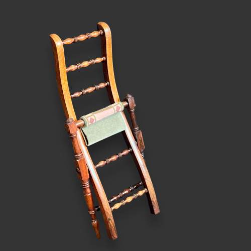 Victorian Rosewood Childs Folding Chair image-6