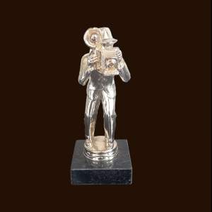 Silver Plated 1950's Photographer Trophy