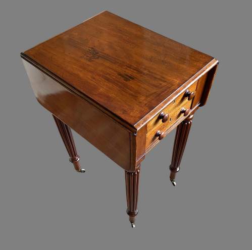 A George IV Mahogany Work Table image-1