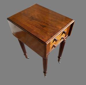 A George IV Mahogany Work Table