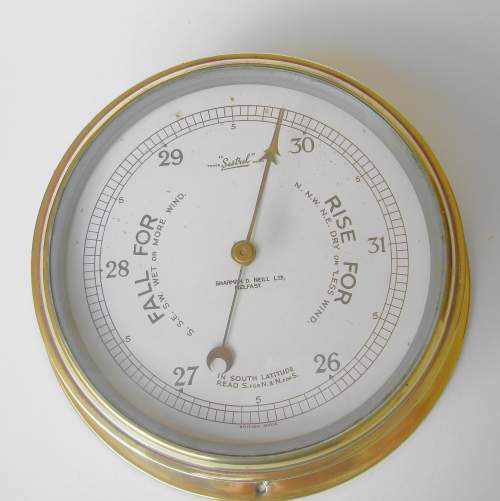 Ship's Bulkhead Barometer image-5