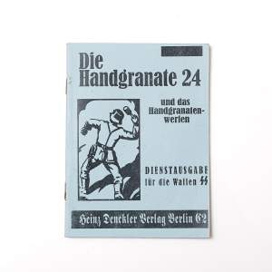 Original German WW2 M24 Stick Grenade Handbook