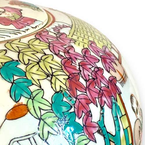 Chinese Hand Painted Ginger Jar image-6