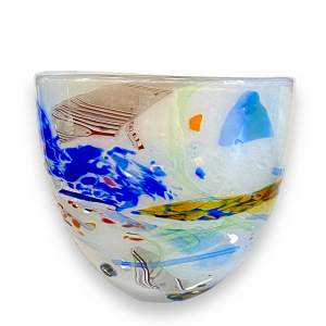 Shakespeare Glass Art Glass Vase