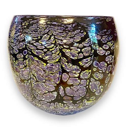 Stephen Foster Glass Art Glass Vase image-2