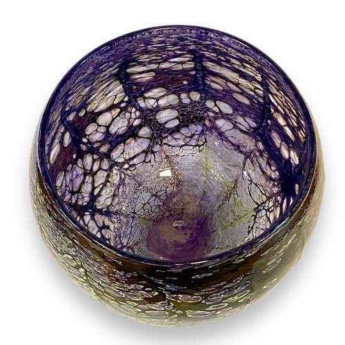 Stephen Foster Glass Art Glass Vase image-3