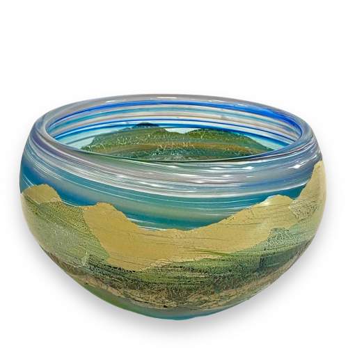 Greenhalgh Glass Art Glass Bowl image-2