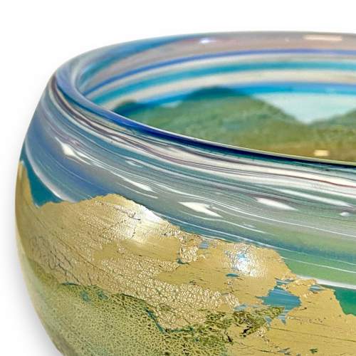 Greenhalgh Glass Art Glass Bowl image-3