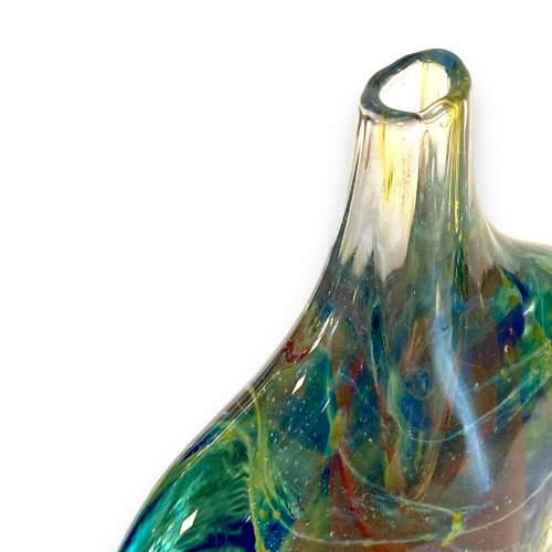 Isle of Wight Lollipop Art Glass Vase image-3