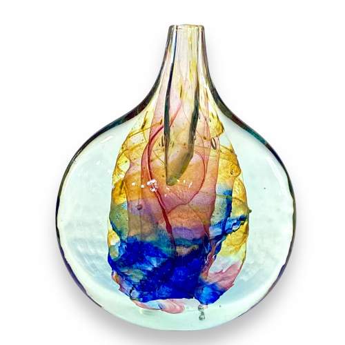 Isle of Wight Lollipop Art Glass Vase image-4