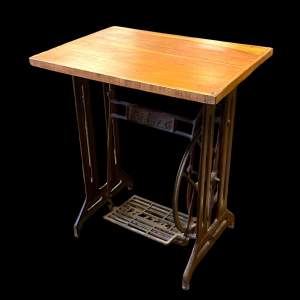 Treadle Sewing Machine Table