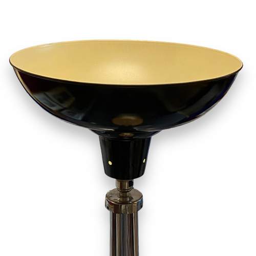 Art Deco Uplighter Standard Lamp with Cocktail Tray image-2