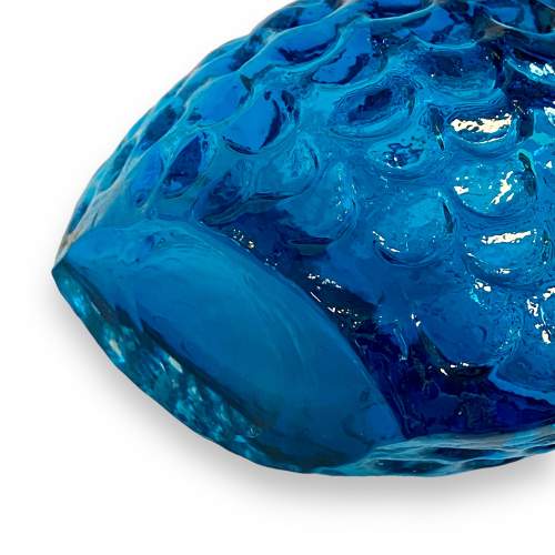 Whitefriars Glass Kingfisher Blue Onion Vase image-4