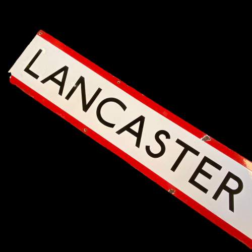 Lancaster Gate Enamel Sign image-2