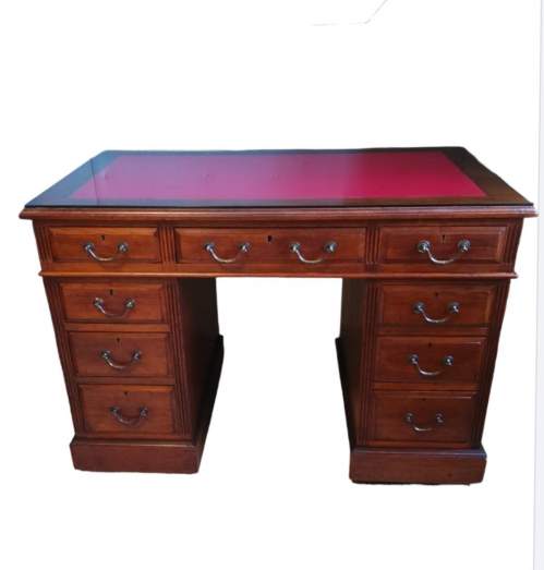 Jas Shoolbred & Co. Tottenham Court London Pedestal Desk image-1