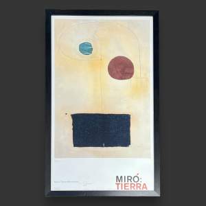 Miro Tierra Framed Poster