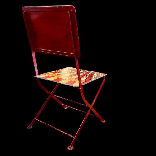 Circus Painted Folding Chair image-4