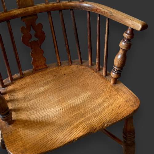 Ash and Elm Windsor Chair image-5