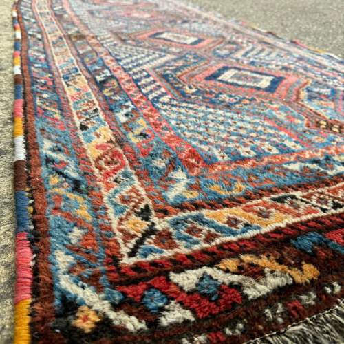 Persian Afshar Hand Knotted Rug. Stunning Design and Fresh Colours image-2