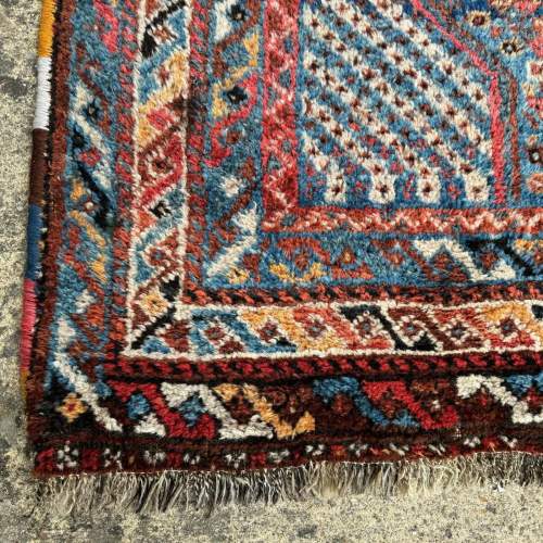 Persian Afshar Hand Knotted Rug. Stunning Design and Fresh Colours image-3