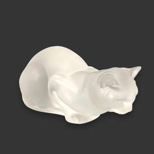 Lalique Crouching Cat